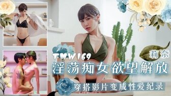 TMW169 欲火中烧的女人造型手册服装变成了性视频