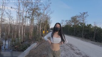户外与女神做爱并在酒店获得高潮