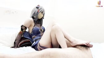 射精在《星轨》中扮演角色的性感 coser