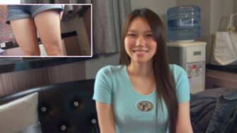 FC2PPV4699104 操一个身材敏感的巨乳素人，她微笑着接受中出[第1部分]