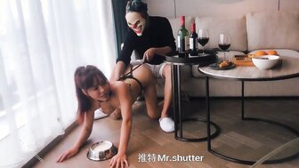 只要你付钱，淫荡的母狗就可以玩任何你想玩的游戏