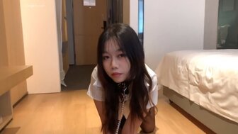 训练穿黑丝袜的少女