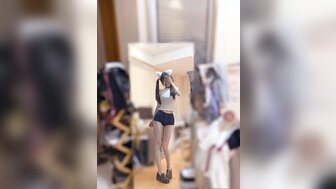 Jimmybiiig 操可爱的 JK 女孩，穿着校服和双马尾辫