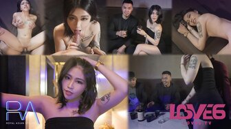 KM004 欲火中烧的女孩为了钱做爱